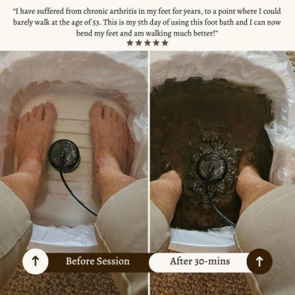Ionic Foot Spa - At-home detox and cleanse!